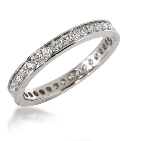 108211 av 74ad6ef0 6260 4ac9 98ce ea0c878752ab Cartier Ballerine Diamond Eternity Wedding Band in Platinum 050 CTW