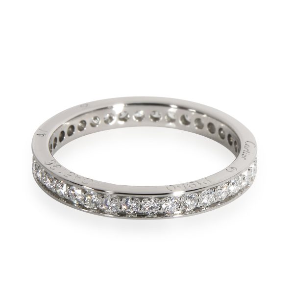 Rings Cartier Ballerine Diamond Eternity Wedding Band in Platinum 050 CTW