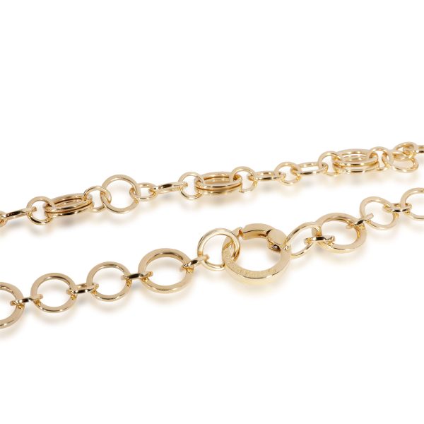 108215 clasp 08a16ca8 e0f5 49e5 884c bd0e02bddca1 Tiffany Co Circle Link Chain Necklace in 18K Yellow Gold