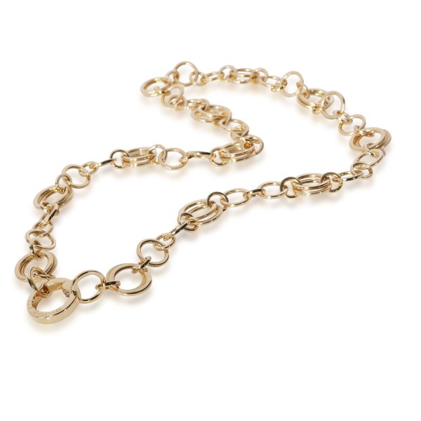 108215 pv e1f8faf0 fccf 48d1 855b 47acb203d58a Tiffany Co Circle Link Chain Necklace in 18K Yellow Gold