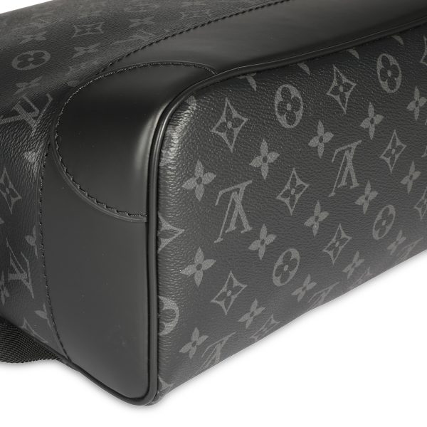 108284 box 7cc3d022 4a7d 43bc 8313 7ed593678353 Louis Vuitton Black Monogram Eclipse Steamer Backpack