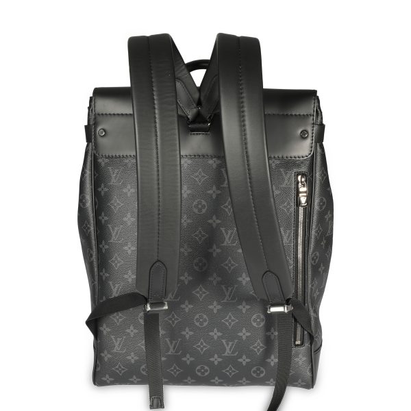 108284 pv 2ec6f404 8290 40ff a28a b8a313c0cd34 Louis Vuitton Black Monogram Eclipse Steamer Backpack