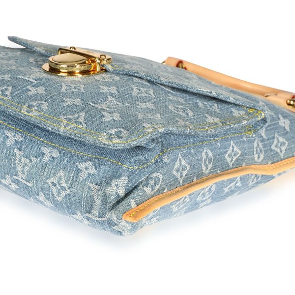 108286 box 86ea6d7f 01c6 47f8 9614 fbdea0921732 Louis Vuitton Monogram Denim Sac Plat