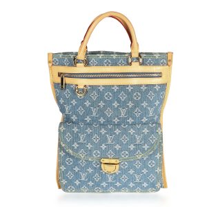 108286 fv 0b6e2a05 d4d5 4279 9f8b b36d7e14785f Louis Vuitton Totally PM Tote Shoulder Bag Damier Azur Ivory