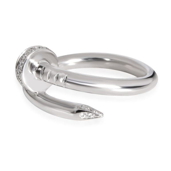 Cartier Cartier Juste un Clou Diamond Ring in 18K White Gold 011 CTW