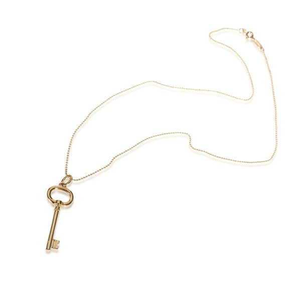 108400 pv Tiffany Co Oval Keys Necklace in 18K Yellow Gold