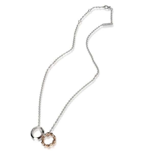 108418 pv 527d9107 f79a 46f8 9018 8495e804aa83 Pomellato Milano Necklace in 18K White Rose Gold