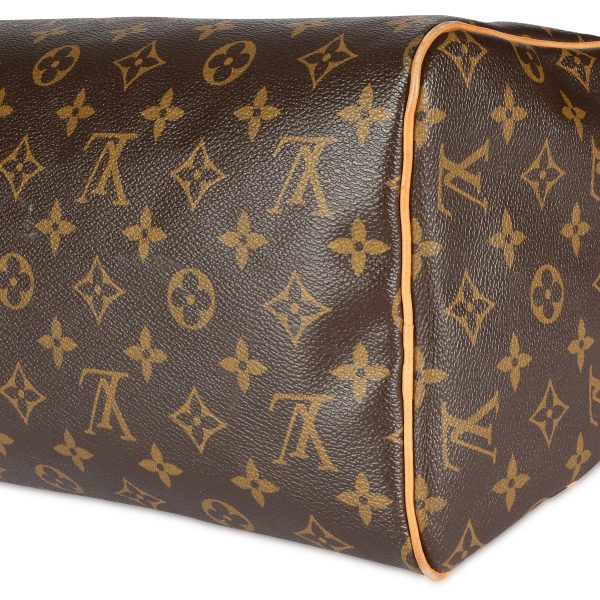 108482 box Louis Vuitton Monogram Canvas Speedy 30