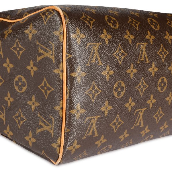 108482 clasp Louis Vuitton Monogram Canvas Speedy 30