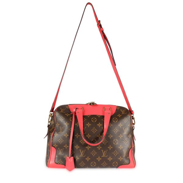 108484 bv fd9f1bce a3f2 45f7 9e94 2a4c841c9b08 Louis Vuitton Poppy Leather Monogram Canvas Retiro Satchel