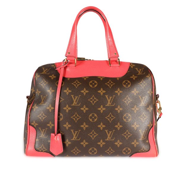 108484 fv 79c19f1a 3eb8 4429 8966 98b8897175de Louis Vuitton Poppy Leather Monogram Canvas Retiro Satchel