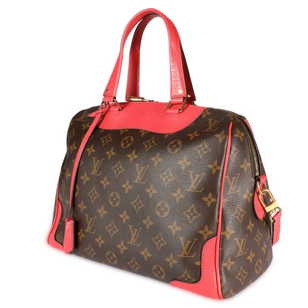 108484 sv 4f02e7fc 1226 49a1 aa9b fb54ff14be74 Louis Vuitton Poppy Leather Monogram Canvas Retiro Satchel