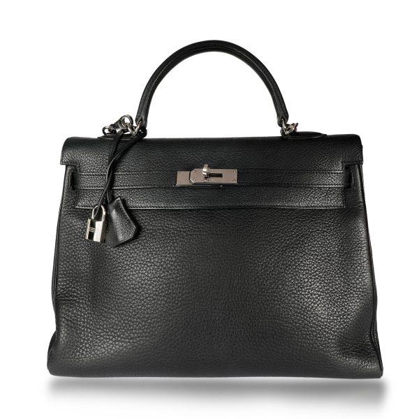 108488 fv aacee12e b97b 4290 b47f 019a34cfbcb0 Herm√®s Black Cl√©mence Retourne Kelly 35 PHW