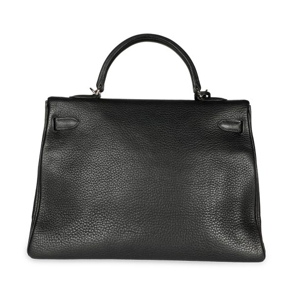 108488 pv b05e3630 de5a 45cc b665 bc8e6ca2450c Herm√®s Black Cl√©mence Retourne Kelly 35 PHW