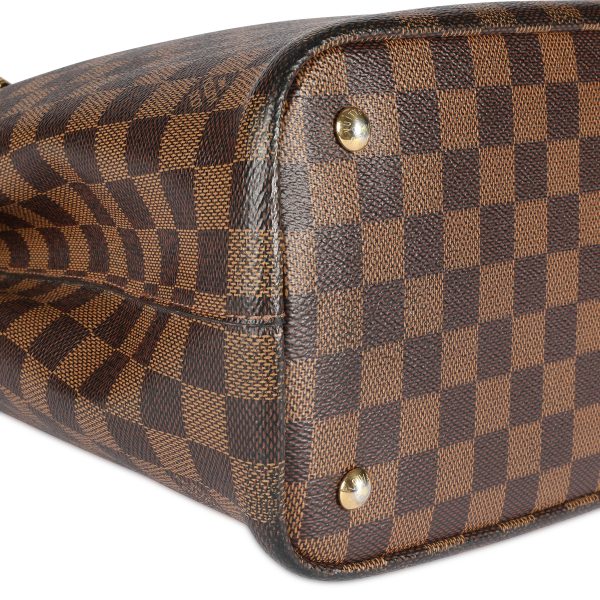 108509 clasp Louis Vuitton Damier Ebene Kensington Tote