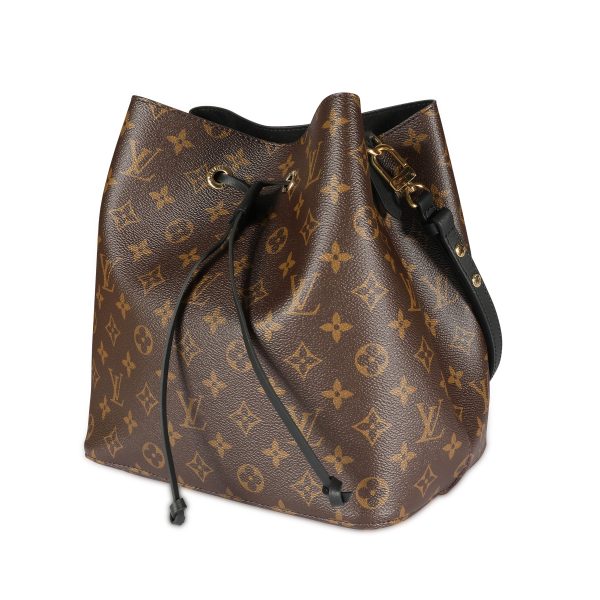 108519 sv 3fbad117 dd85 469a 97b0 aee2e30fddbf Louis Vuitton Monogram Canvas Black Leather NéoNoé MM