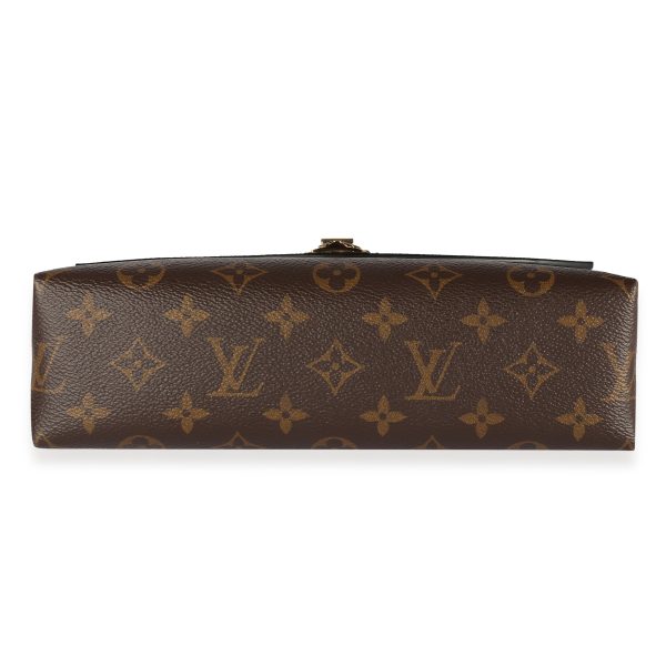 108532 stamp Louis Vuitton Monogram Canvas Cerise Leather Saint Placide Bag