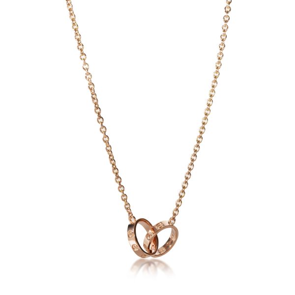 108573 fv Cartier Love Necklace in 18K Rose Gold