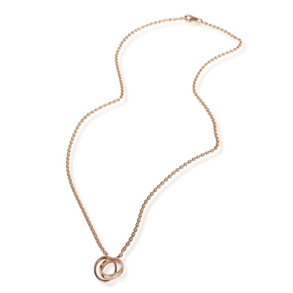 108573 pv Cartier Love Necklace in 18K Rose Gold