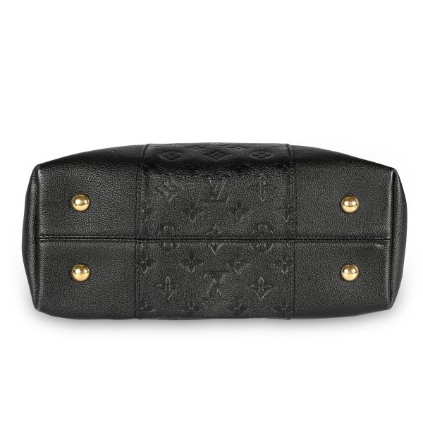 108612 stamp 3d586277 7f05 48ba 821b f515ad9778e9 Louis Vuitton Black Monogram Empreinte Leather Mélie Bag