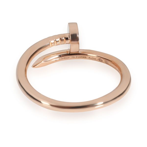 Rose Gold Ring Cartier Juste un Clou Ring in 18K Pink Gold