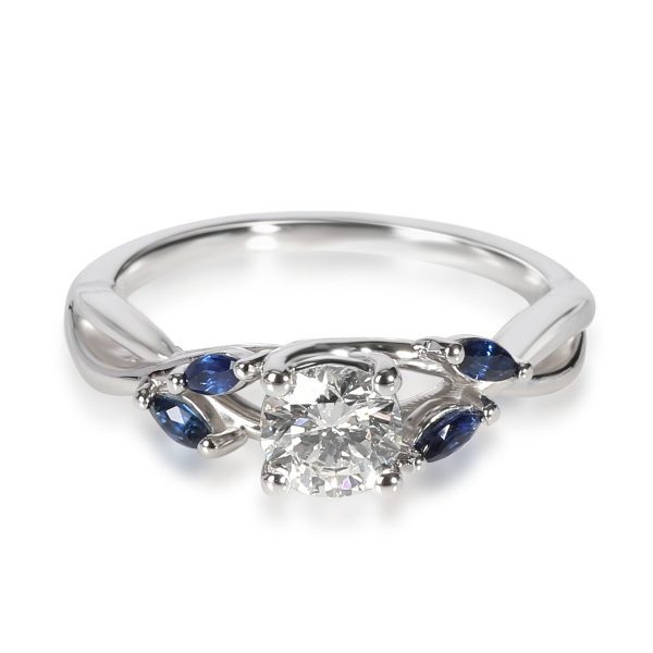 108688 fv c89fceb6 f622 4d3b 920d 0edcadd19ec3 Brilliant Earth Diamond Sapphire Ring in 18K White Gold GIA H VS1 050 CTW