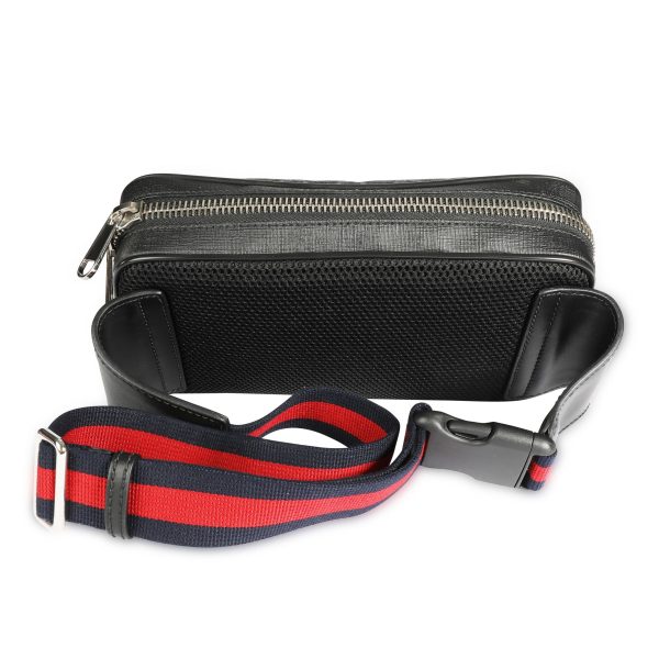 108708 bv Gucci Black GG Supreme Belt Bag