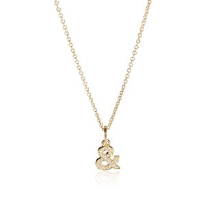 108727 fv Tiffany Love Ampersand Pendant in 18k Gold with Diamonds 007 CTW
