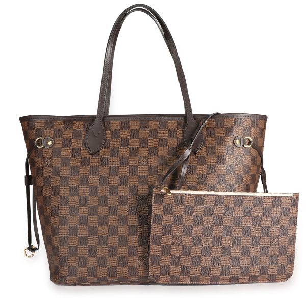 109097 fv Louis Vuitton Damier Ebene Neverfull MM