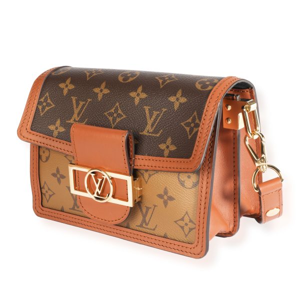 109099 sv c9e8ad13 986c 4767 8231 47f850bead08 Louis Vuitton Monogram Monogram Reverse Canvas Mini Dauphine Bag