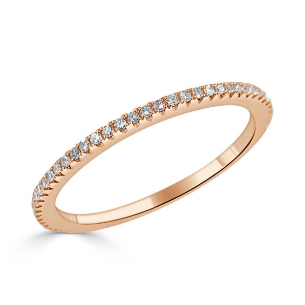 109401 fv BRAND NEW Diamond Eternity Band in 14K Rose Gold