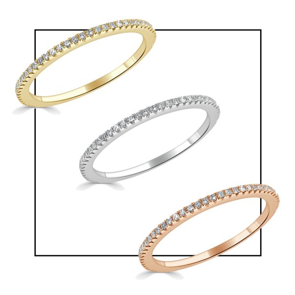 109404 sv c00ad839 814b 4370 b9e9 3685d5f7202f Diamond Eternity Band in 14k Rose Gold