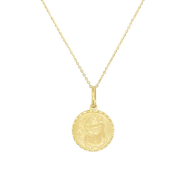 109484 fv 5e82e862 4b7f 4f1a 97ec 5605c4df136e Zodiac Sagittarius Necklace in 14K Yellow Gold