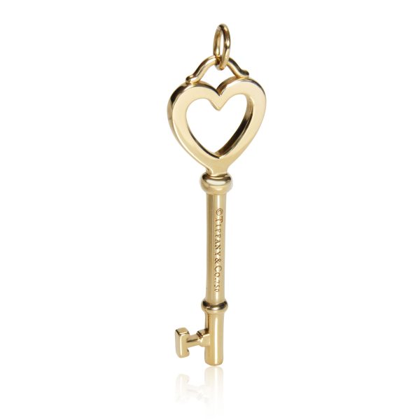 109525 bv ed315fbc d830 4f81 8cd0 30298c2a7447 Tiffany Co Key Heart Pendant in 18K Yellow Gold