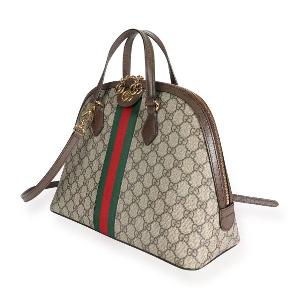 109547 sv f4c4fbf3 9013 4c7b 932c aa2aeb460a71 Gucci GG Supreme Ophidia Medium Top Handle Bag