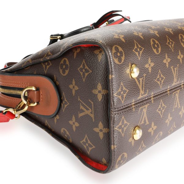 109553 box 790f0f57 773f 4536 aea9 aef101444623 Louis Vuitton Monogram Canvas Caramel Leather Tuileries Satchel