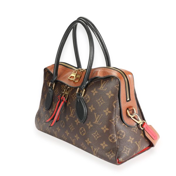 109553 sv 09947bf7 55a7 46e3 8c64 fefcc1e3a19e Louis Vuitton Monogram Canvas Caramel Leather Tuileries Satchel