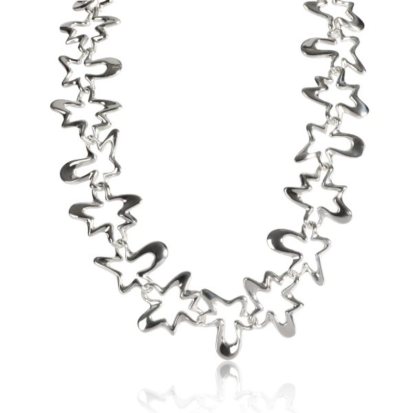 109622 fv Georg Jensen Splash Necklace in Sterling Silver