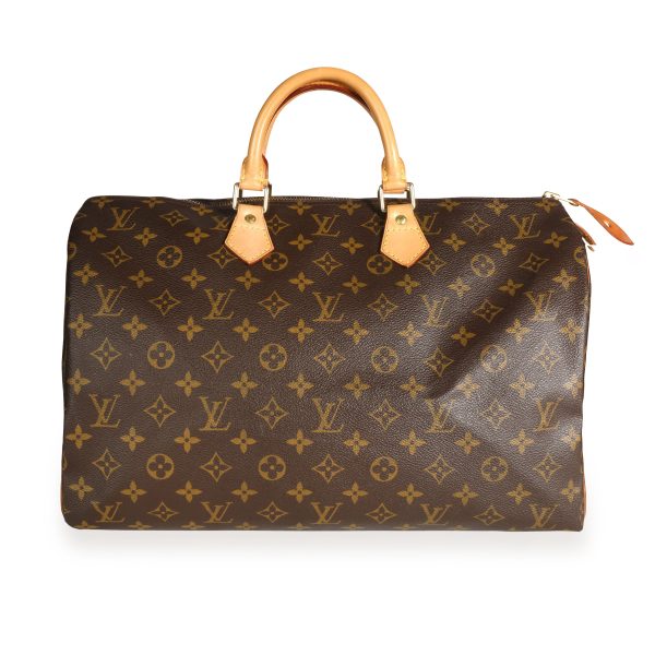 109680 fv Louis Vuitton Monogram Canvas Speedy 40