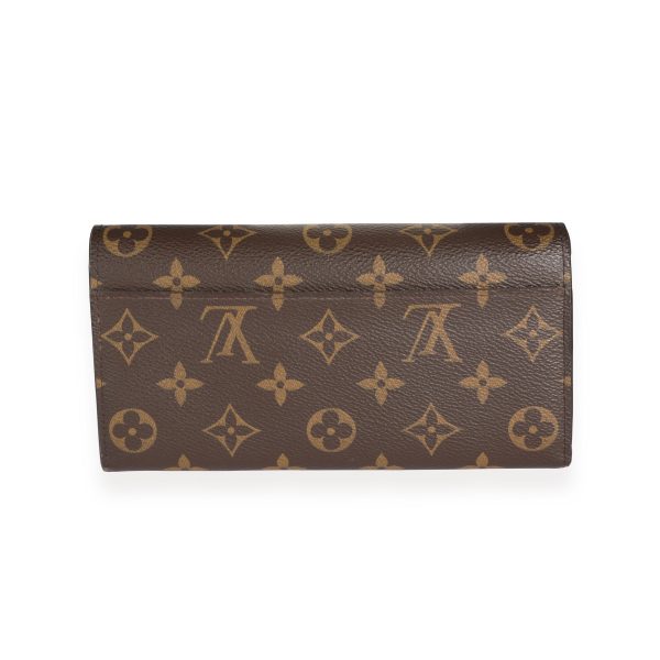 109751 pv Louis Vuitton Monogram Canvas Coquelicot Sarah Wallet