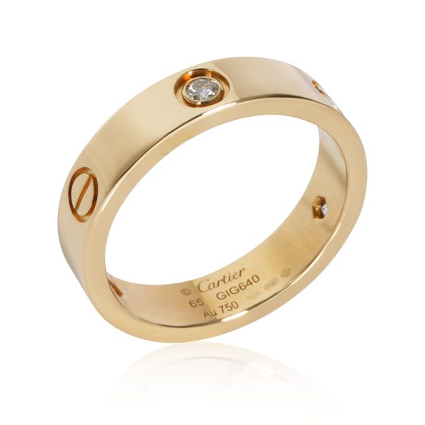 Cartier Cartier Love Diamond Band in 18K Yellow Gold 030 CTW