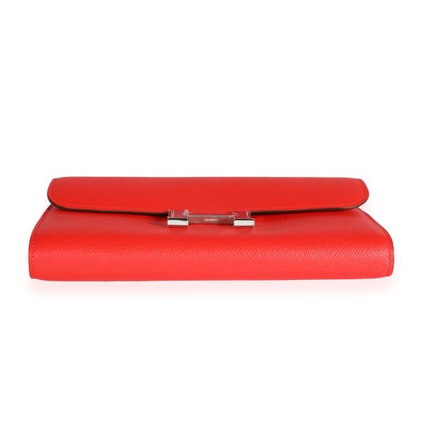 109860 stamp cbd4130c 94d1 455d a0d3 daadd9c9e53b Hermès Rouge De Coeur Epsom Constance To Go Wallet