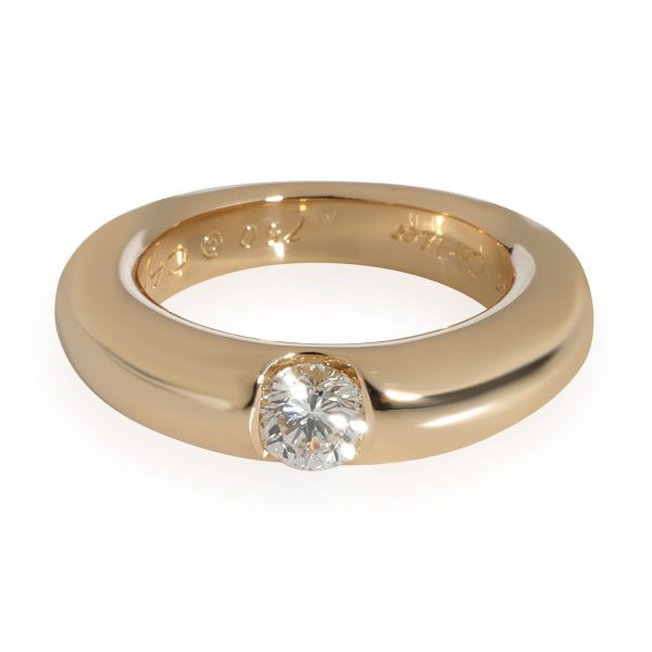 Rings Cartier Ellipse Diamond Ring in 18K Yellow Gold 048 CTW