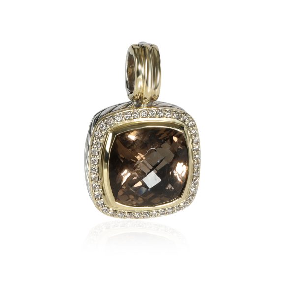 109977 fv c88e4695 d1fb 481f a2b9 f31a9d256590 David Yurman Albion Citrine Diamond Pendant in 18K Gold Sterling Silver 082CT