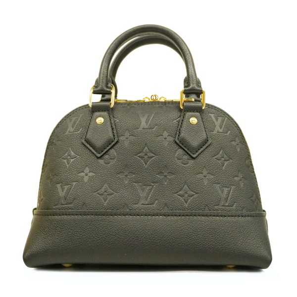 11 Louis Vuitton 2way bag Monogram Empreinte Neo Alma BB Noir