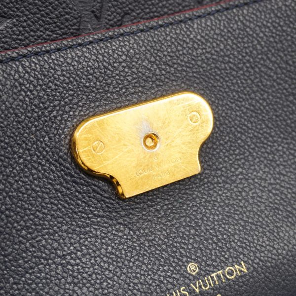 11 Louis Vuitton Shoulder Bag Vavin Empreinte PM Marine Rouge