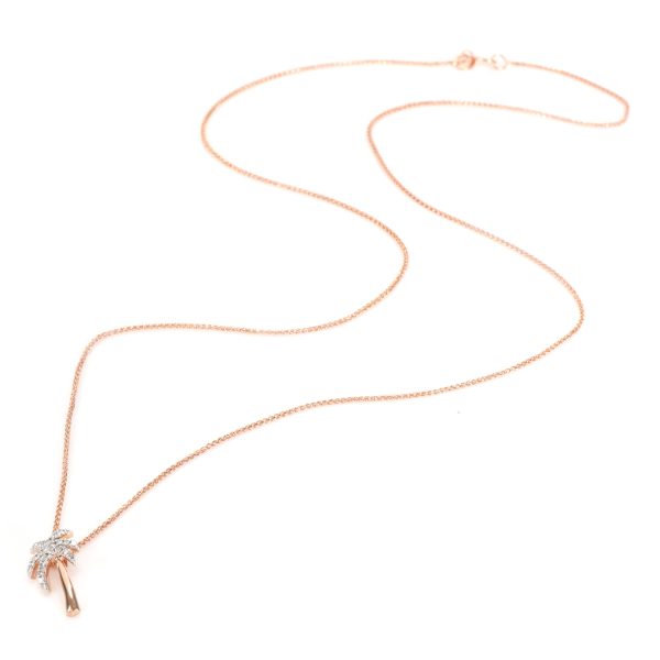 110072 pv a9af96ab ba65 4233 9342 0b1efe296bbf Diamond Palm Tree Necklace 14K Rose Gold 006 CTW