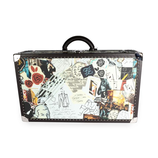 110180 pv Fendi Multicolor Karl Kollage Travel Trunk