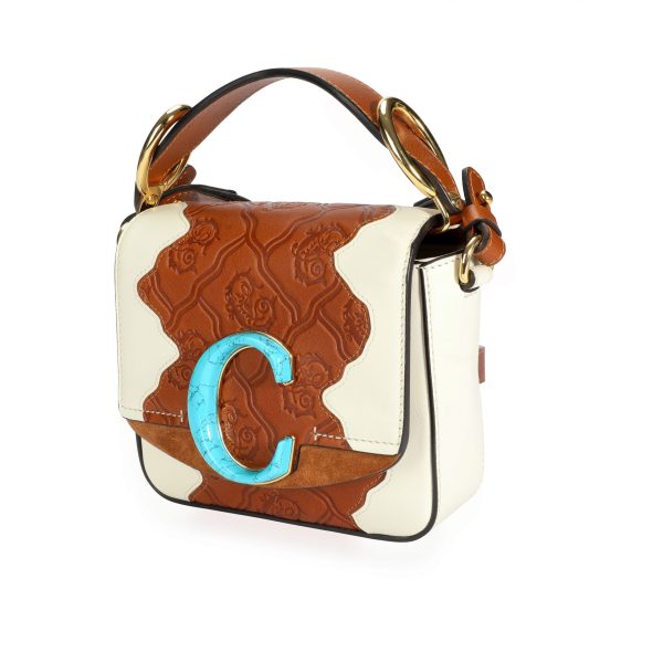 110208 sv Chloé Patchwork Leather Baroque Mini Chloé C Bag