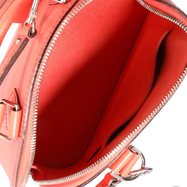 110232 av Louis Vuitton Poppy Epi Leather Alma BB Red